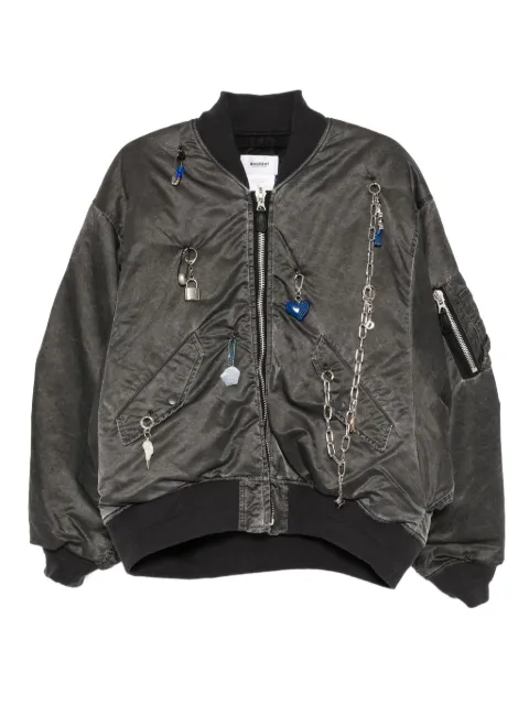 Doublet key-chain bomber jacket Grey 25AW18BL223