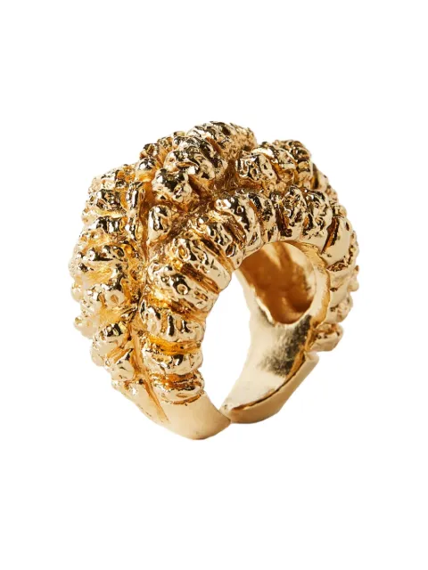 Paola Sighinolfi plated shaman ring Gold PQN24R01