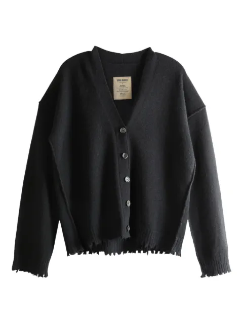 Uma Wang cashmere cardigan Black UK7156UW900