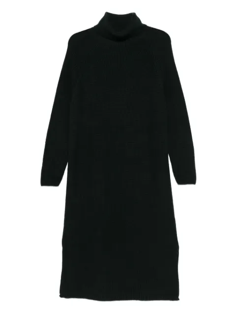 Marc O'Polo turtleneck raglan-sleeve midi dress Green M09605967105