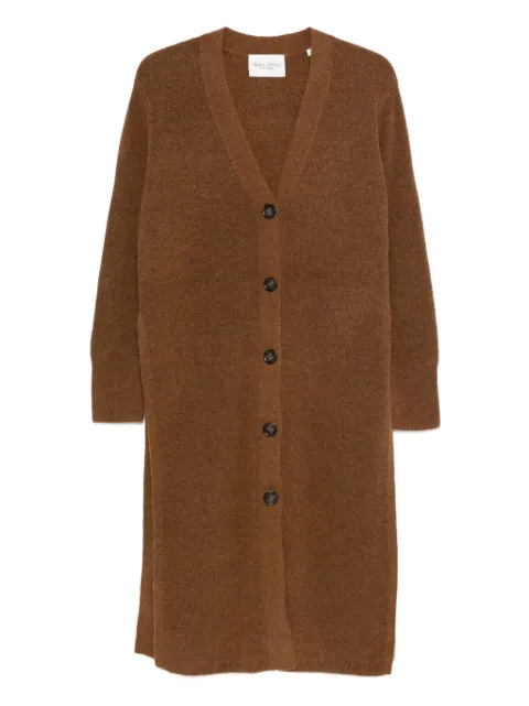 Marc O'Polo V-neck knit coat Neutrals 208605161339