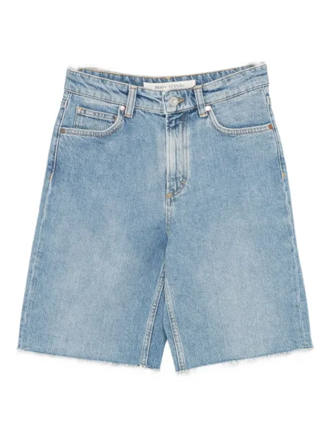 Marc O'Polo frayed-hem denim shorts Blue 103921913005