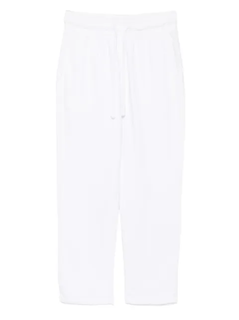 Marc O'Polo drawstring cropped trousers White 202402619127