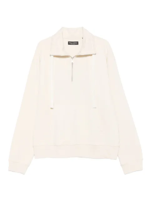 Marc O'Polo half-zip sweatshirt Neutrals 226406654000