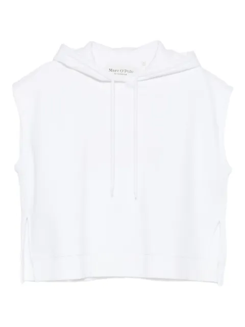 Marc O'Polo side-split hoodie White M02400954271
