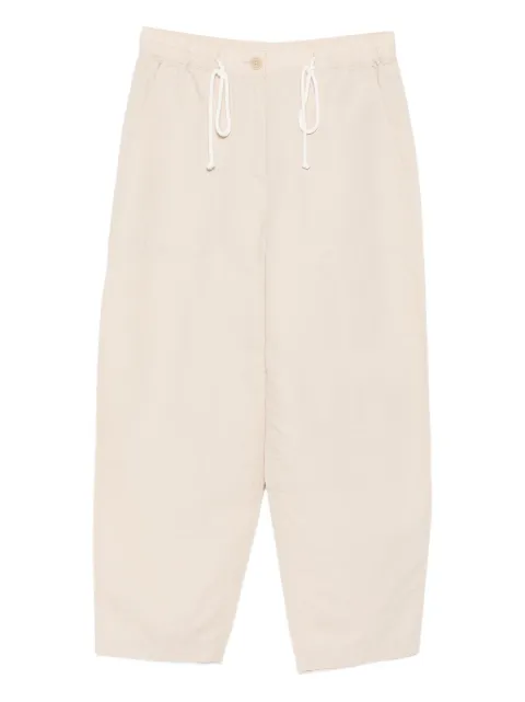 Marc O'Polo drawstring trousers Neutrals M04096510343
