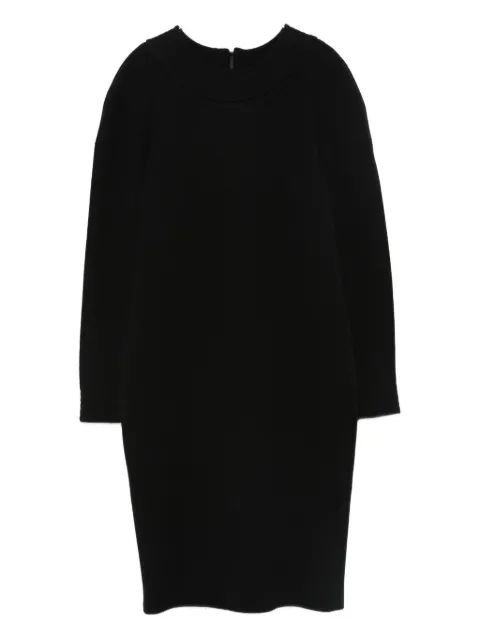 Christian Dior Pre-Owned 1980s long-sleeve dress Black CD350UE