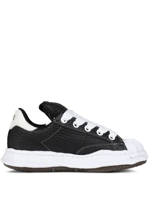 Maison MIHARA YASUHIRO Blakey leather lace-up sneakers Black A15FW730BLK