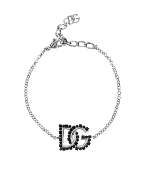 Dolce & Gabbana DG-logo bracelet Silver WBR5X1W1111
