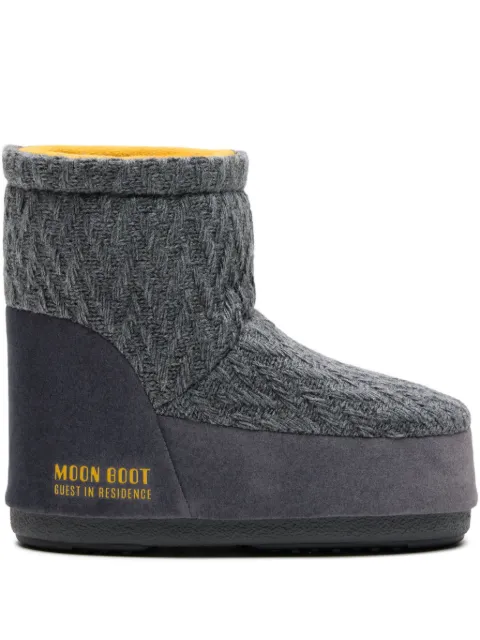 Moon Boot x Guest In Residence knit ankle boots Grey 80D1409750