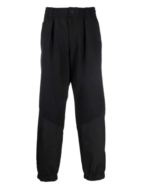 Moncler Grenoble pleated panelled trousers Black G20982B0000268427999