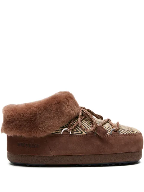 Moon Boot x Guest In Residence EVX Chalet Cocoa fur mules Brown 80D1470120