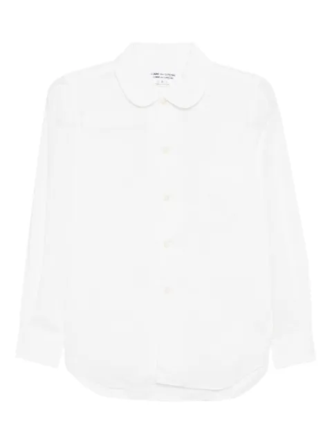 Comme Des Garçons Comme Des Garçons Peter Pan-collar long-sleeve shirt White RZB019051
