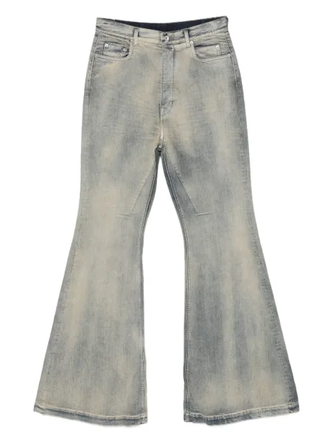 Rick Owens DRKSHDW Bolan Bootcut faded-effect jeans Blue DU02E7365DMP