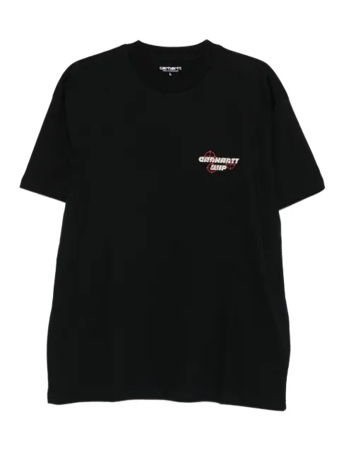 Carhartt WIP logo-print organic cotton T-shirt Black I035492