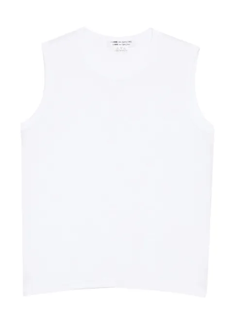 Comme Des Garçons Comme Des Garçons cotton tank White RZT011051