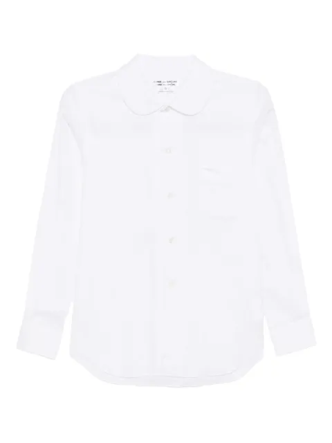 Comme Des Garçons Comme Des Garçons round-collar shirt White RZB016051