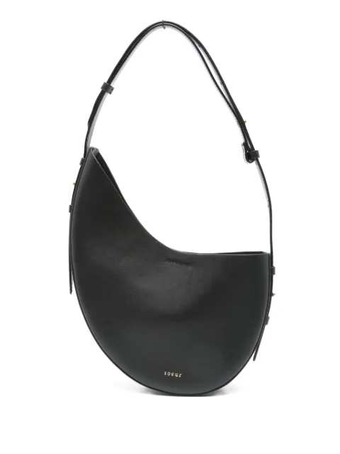 Soeur Wino crescent sheepskin shoulder bag Black SEM1036WINO