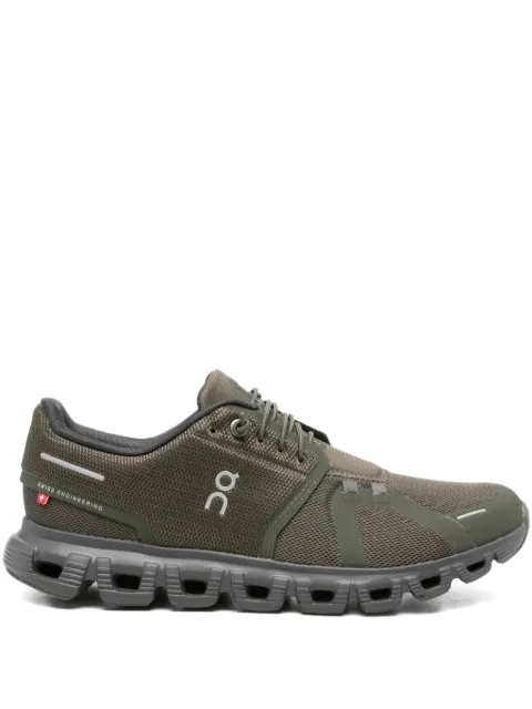 On cloud mesh-panel sneakers Green 3MF10070656