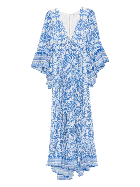 alice + olivia Selene pleated dress Multicolour CC505P54512