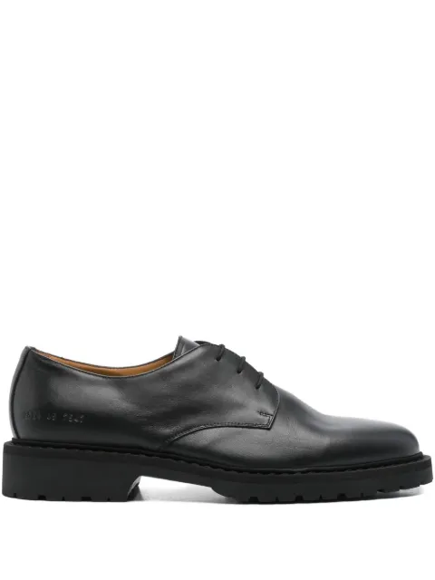 Common Projects leather derby shoes Black 2524