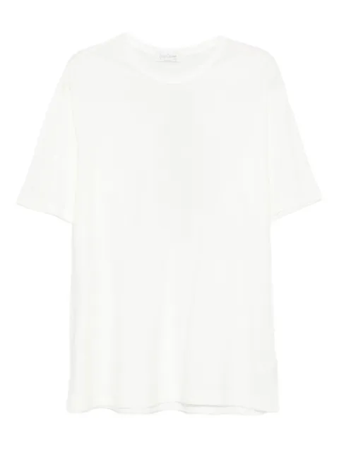 Yohji Yamamoto short-sleeve cotton T-shirt White HLT9499201
