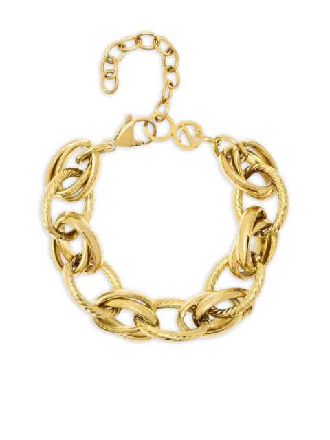 Nialaya Jewelry mixed-link bracelet Gold WSP028