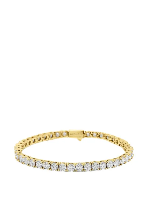 Nialaya Jewelry Tennis zirconia-embellished bracelet Gold MSP080