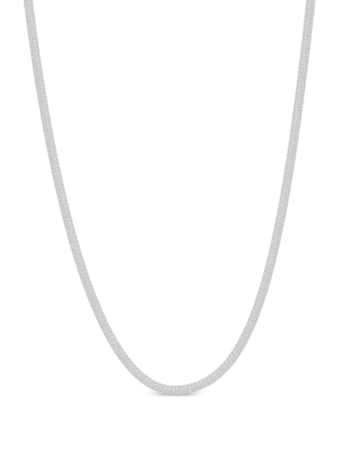 Nialaya Jewelry Snake Chain necklace Silver WNECK320