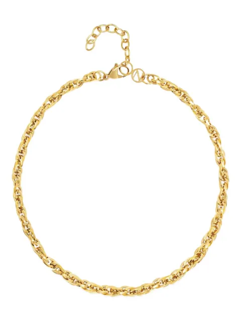 Nialaya Jewelry rope-chain choker necklace Gold WNECK325