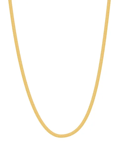 Nialaya Jewelry Snake Chain necklace Gold WNECK319
