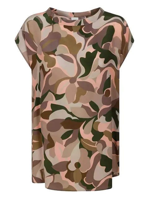 ASPESI abstract-print blouse Brown 5640F285