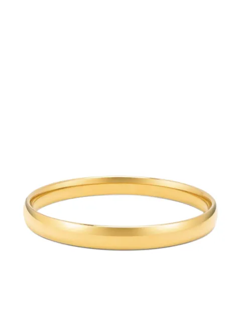 Nialaya Jewelry Classic round bangle Gold WBANG086