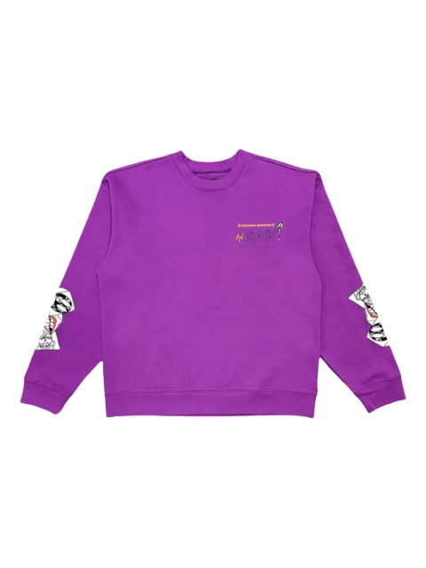 Chrome Hearts Matty Boy Want More Not Less long sleeve T-shirt Purple CHRM0056