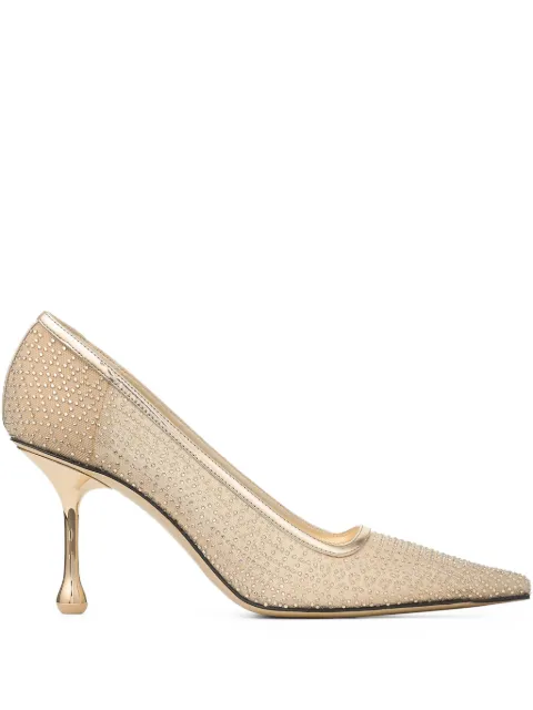 Jimmy Choo Ixia 80 pumps Gold IXIA80ZEK