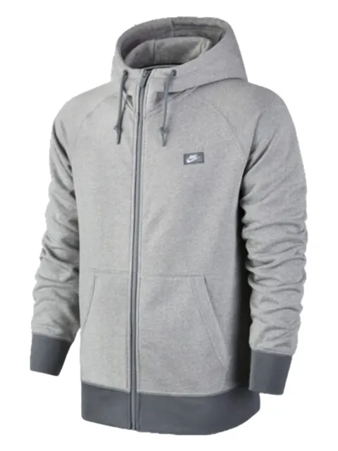 Nike Shoebox full-zip hoodie Grey 727395