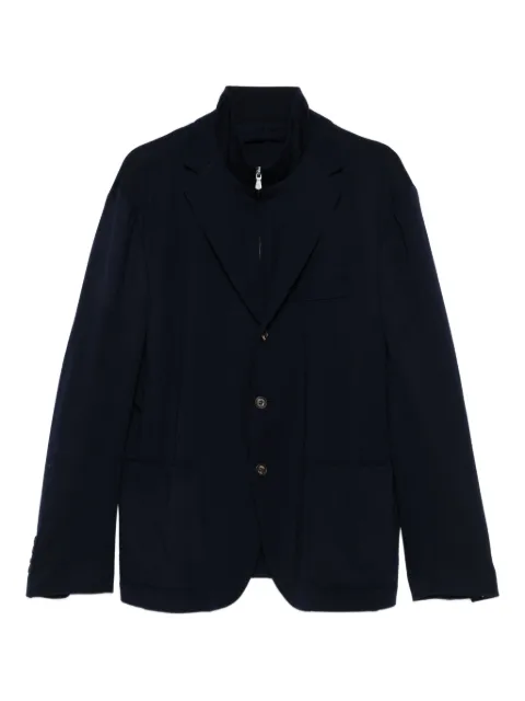 Eleventy three-button wool jacket Blue L75GIAK07TES0K013