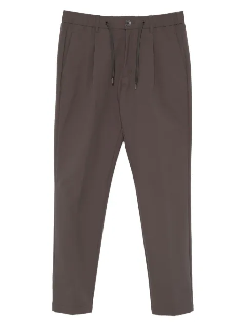 Herno pleated drawstring trousers Grey PT000145U125399478