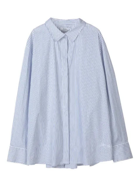 Stylein striped flared shirt Blue JANIS