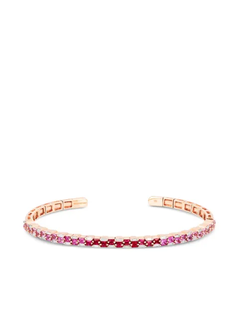 Suzanne Kalan 18CT rose gold multi-stone bangle Gold AKB306RGPINK
