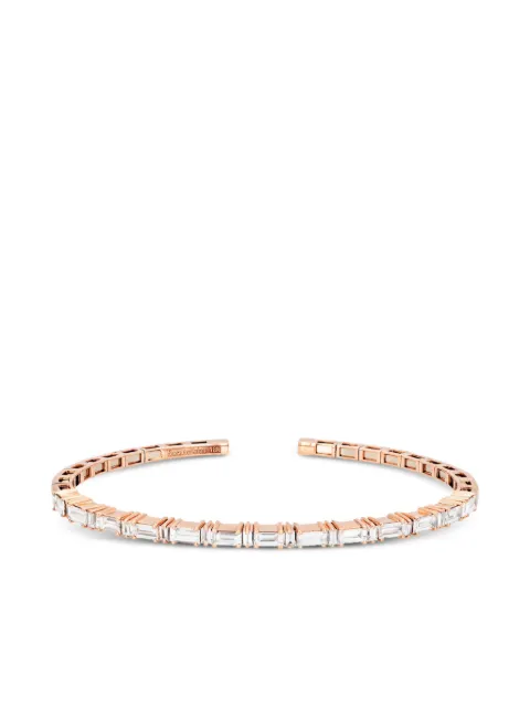 Suzanne Kalan 18CT rose gold diamond bangle Gold AKB354RGMPINK