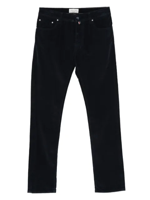 Jacob Cohën embellished corduroy trousers Blue JUMQE004054S3838
