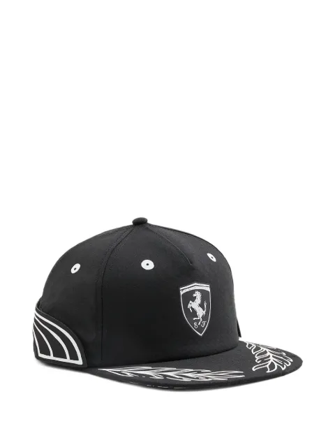 PUMA x Ferrari x Joshua Vides flat-brim "Black" cap Black 02485701