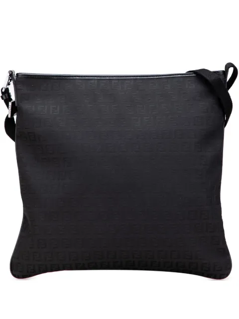 Fendi Pre-Owned 2000-2010 Zucchino Canvas crossbody bag Black 65P99AN61GBBPBBT