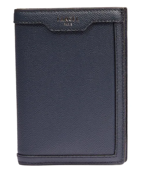 Lancel compact leather wallet Blue A138474DTU