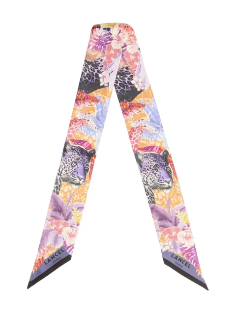 Lancel Jungle motif headband Purple A13877NZTU