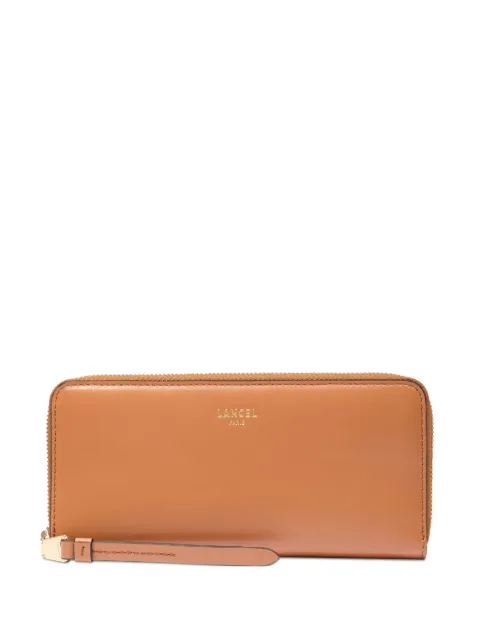 Lancel zip-around leather wallet Brown A1384320TU