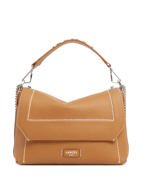 Lancel Ninon Soft flap crossbody bag Brown A1378220TU