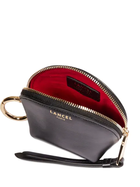 Lancel Origami half-moon keyring coin purse Black A13859JZTU