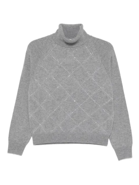 Peserico turtleneck sweater Grey S99417F12R09283